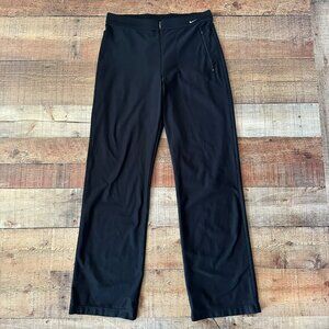 Nike Dri-Fit Black Womens Athletic Pants Size M